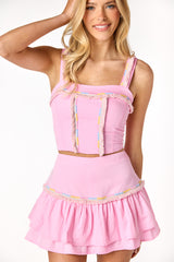 Layla Skirt Pink