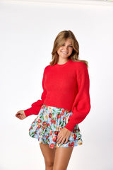 Annalise Sweater Red