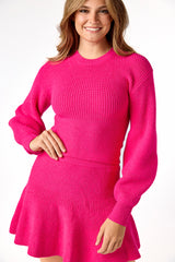 Annalise Sweater Fuschia