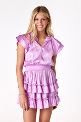 Josephine Satin Dress