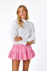 Lexi Turtleneck Sweater White