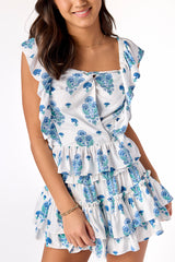 Willow Skirt Block Print