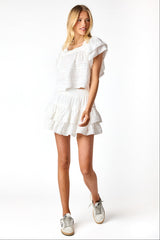 Lily Lace Top White