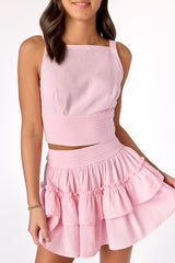 Pisa Pleated Skirt