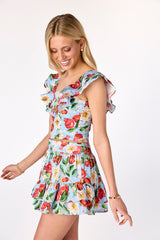 Julia Printed Skirt