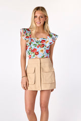 Harper Cargo Skirt