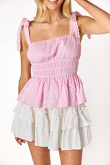 Jules Embroidered Top