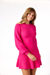 Annalise Sweater Fuschia