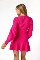 Annalise Sweater Fuschia