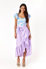 Josie Maxi Skirt Lavender