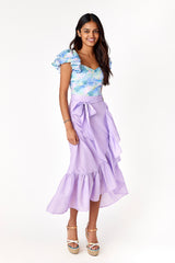 Juliet Ruffle Tank Painted Pastel