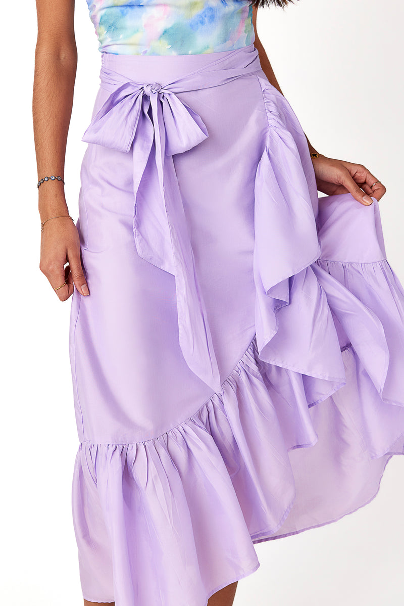 Josie Maxi Skirt Lavender