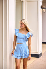 Julia Gingham Skirt