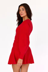 Annalise Sweater Red