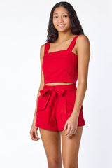 Roxy Top Pomegranate
