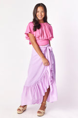 Josie Maxi Skirt Lavender