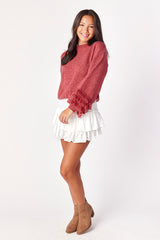 Verbena Sweater Scarlet
