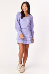 Helena Sweater Purple Rose