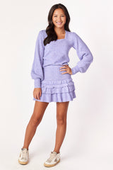 Helena Sweater Purple Rose