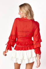 Bellwood Ruffle Top Love Fool